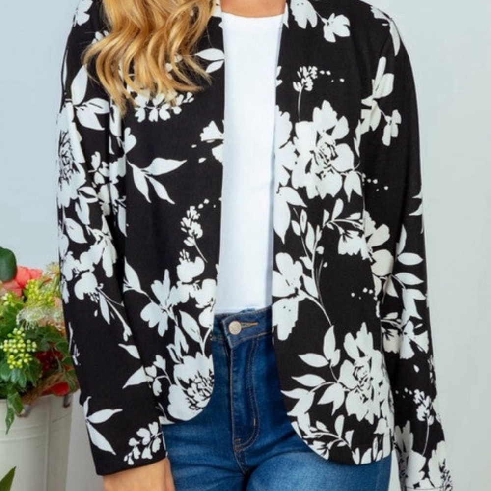 Floral Blazer